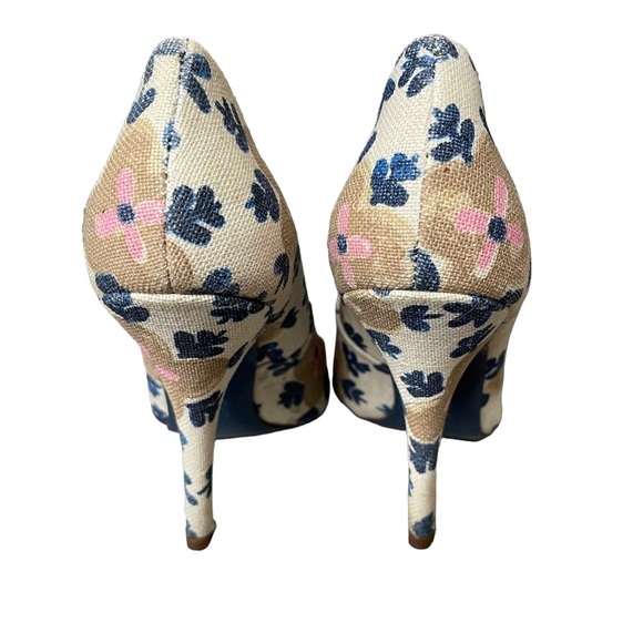 Tory Burch Navy and Cream Pumps size 7M - Picture 12 of 12